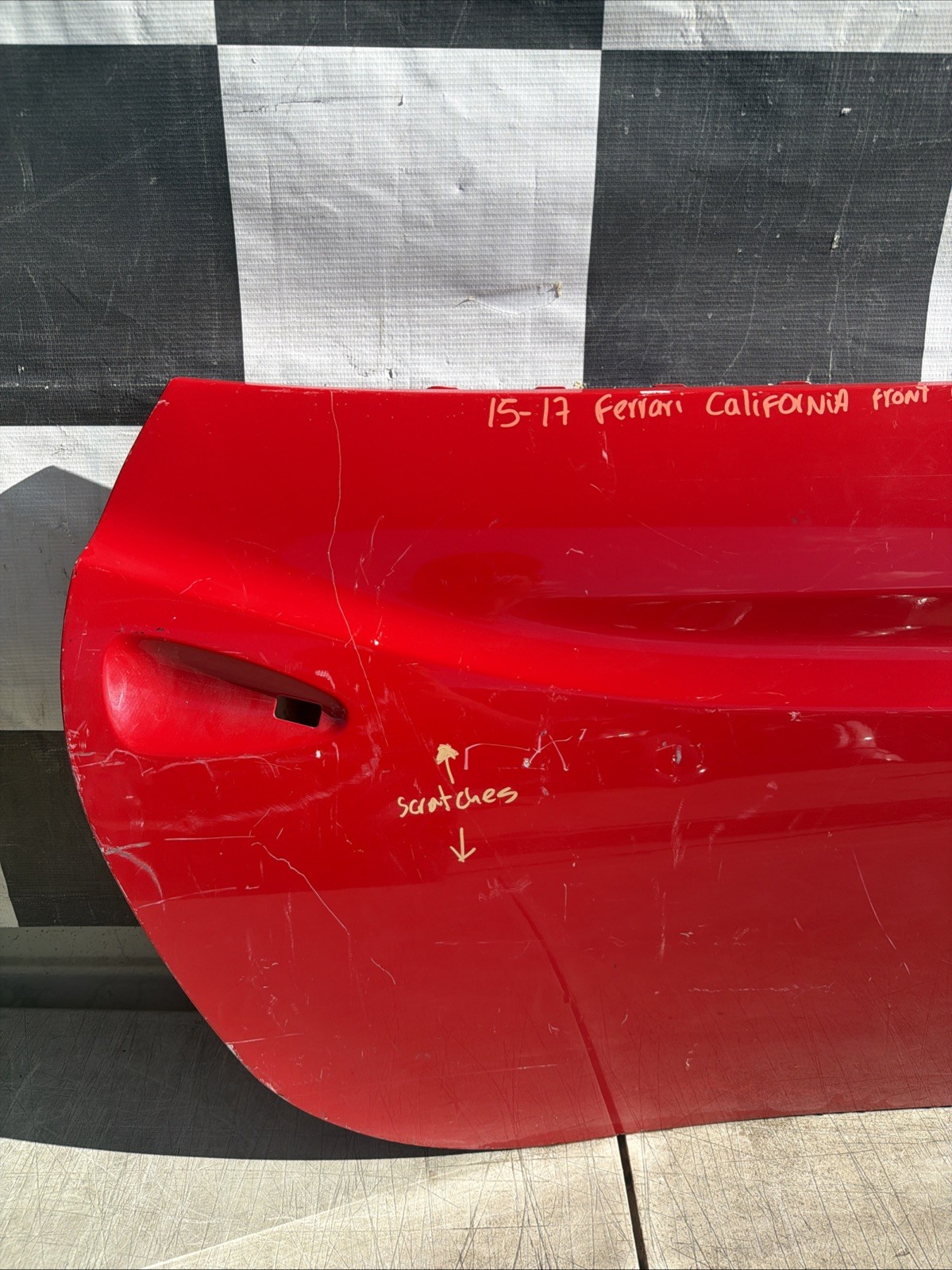 2015 2016 2017 Ferrari California T Front Right Door Used Oem