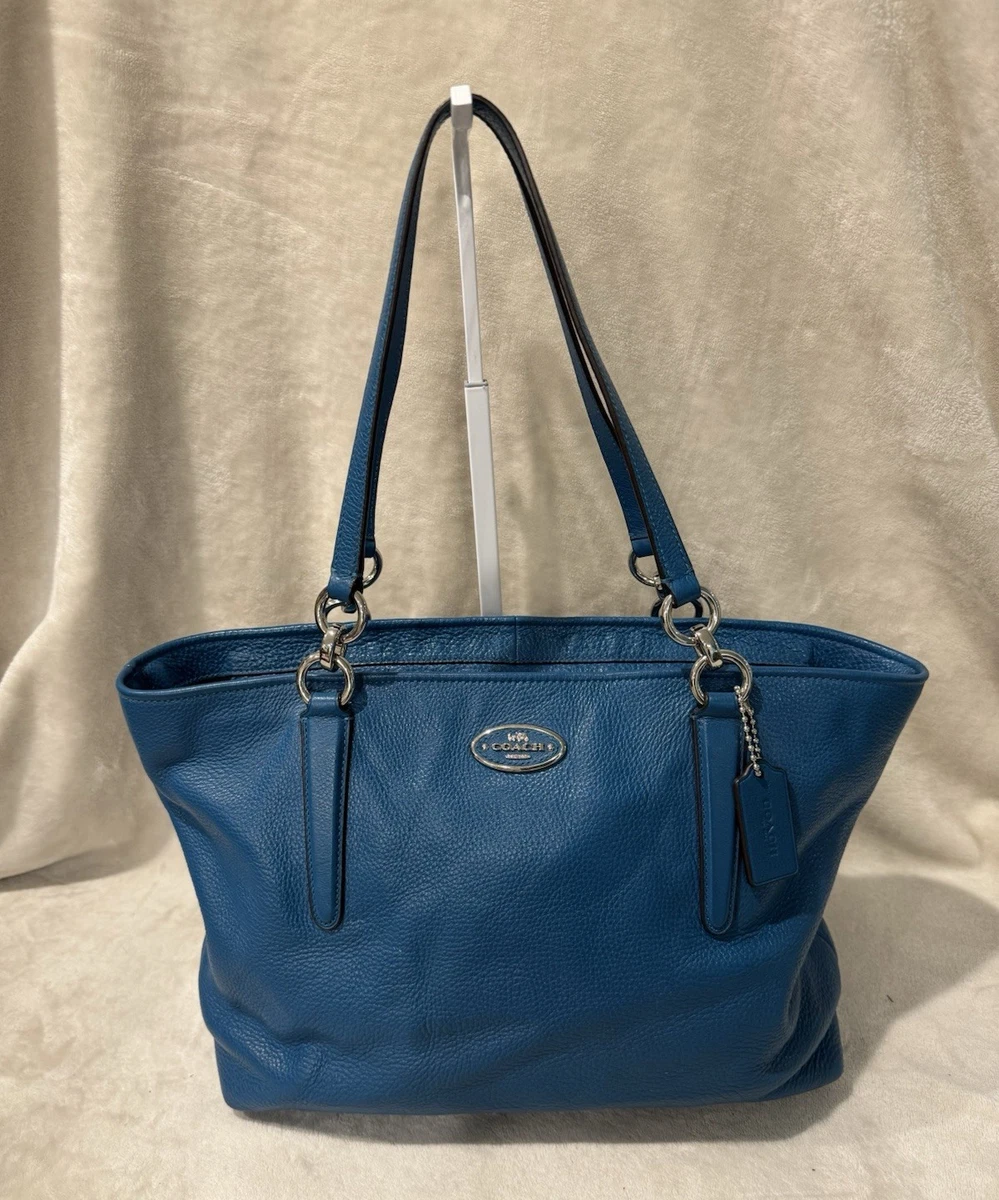 Coach Tote Blue Bags & Handbags for Women for sale - eBay