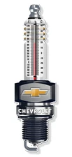 Chevrolet Thermometer Steel Embossed Garage Man Cave Decor 17.50" x 5.03"