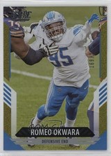 2021 Score Dots Gold /225 Romeo Okwara #137 4g8