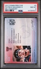 2017 PANINI PRESTIGE NFL PASSPORT #5 PATRICK MAHOMES II ROOKIE RC PSA 8