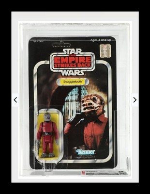 Vintage 1980 Kenner Star Wars ESB 31 Back-A Snaggletooth MOC CAS 75
