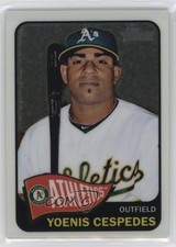 2014 Topps Heritage Chrome 90/999 Yoenis Cespedes #THC-425 6o3