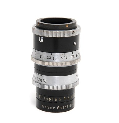 @ Meyer Görlitz Trioplan 2,8/5cm movie lens