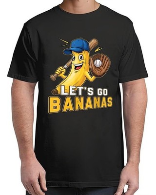 Gifts Merch Shirt Lets Go Bananas Funny Adult S-4XL T-Shirt
