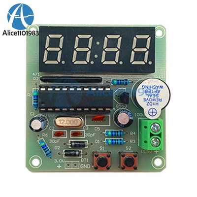 4 Digit Electronic Clock Electronic Production   Learing Kit For     *cc