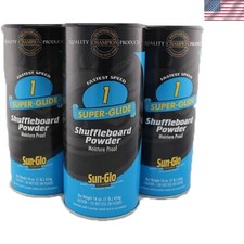 Speed Super Glide Shuffleboard Powder Fastest Wax for Long Pro Tables S...