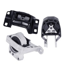 Engine Motor  Transmission Mount Kit3pcs Compatible with Fits 2010-2012 Ford...