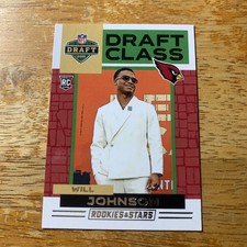 Will Johnson-Arizona Cardinals-2025 NFL Rookies & Stars Football #9-Draft Class