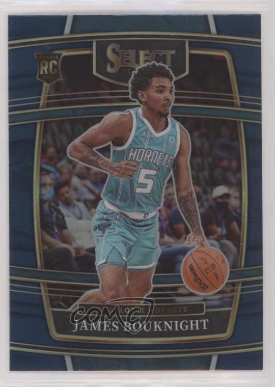 2021-22 Panini Select Concourse Blue Prizm James Bouknight #37 2l4