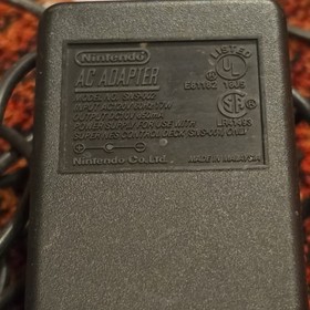 Nintendo NES Original AC Adapter Power Supply Cord OEM NES-002 Official Tested