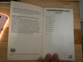 1992 WOLFCHILD Sega CD Game System Instruction Manual Booklet Only