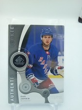 Zac Jones Sp Game Used Authentic Rookie