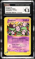 *POP 8* CGC 9.5 Exeggcute Non-Holo Aquapolis e-Reader 77/147 Pokémon 2003 MINT+ on eBay