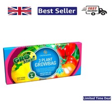 3 Plant Grow Bags 24L each - Enhance Your Garden with Organic Growth Solutions 0.37 per litre