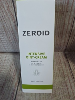 ZEROID Intensive Oint-Cream Face Moisturizer Extremely Dry Skin 2.70fl Exp 5/28