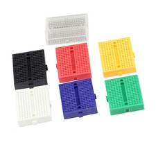 VKLSVAN Sets of 7PCS Small Solderable Breadboard 170 Tie-Points Mini PCB...