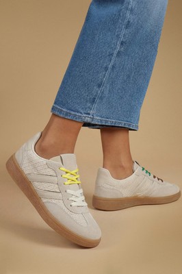 Oasis Cream Sneaker Damen Daywear Turnschuhe