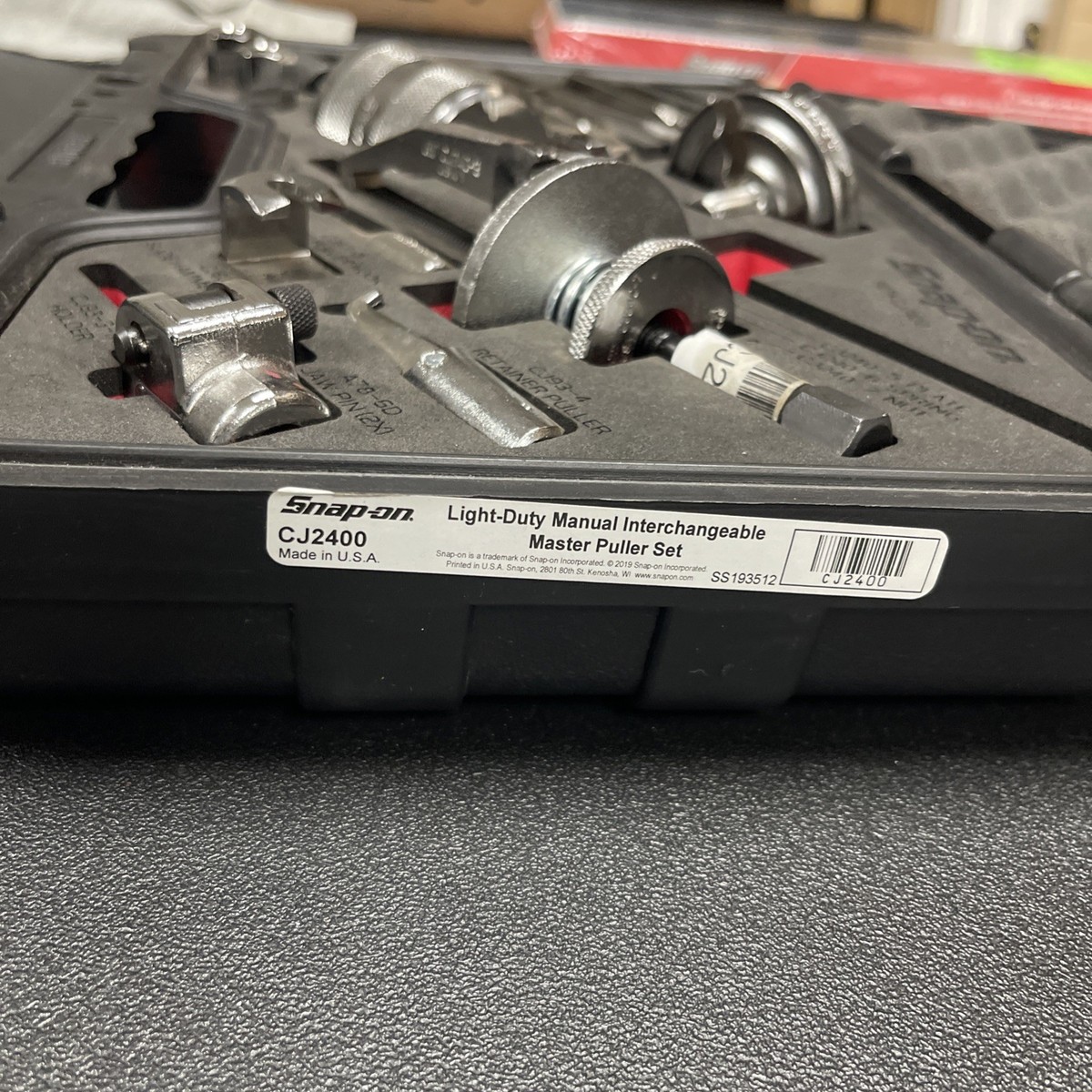 New Snap-on™ CJ2400 Light-Duty Manual Interchangeable Master