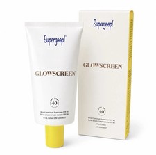 NIB Supergoop GlowScreen Broad Spectrum Sunscreen SPF 40. 71 ml. 7/26 Exp.
