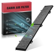 Activated Carbon Cabin Air Filter For 2011-2013 BMW 335is 3.0L and X1 2.0L 3.0L