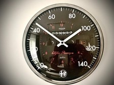 Alfa Romeo Spider Serie 4 - Velocímetro Reloj de Pared Arte Automotriz