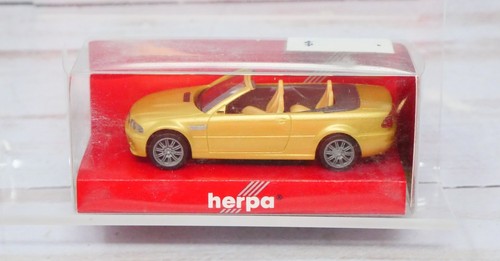 Herpa 032995, BMW M3 Cabrio Convertible, Dorado Metálico, Escala 1/87 HO | Zustand: New