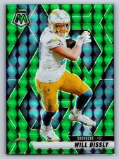 2025 Panini Mosaic #114 Will Dissly Mosaic Green