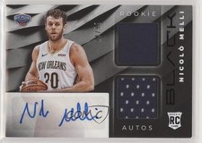 2019-20 Panini Black Rookie Memorabilia 14/99 Nicolo Melli #RM-NM Auto 0o6v