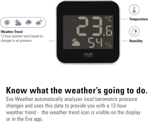 EVE WETTER FEUCHTIGKEIT TEMPERATUR MONITOR FA57** - Bild 4 von 4