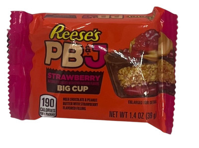 Reeses Big Cup PB&J Strawberry 39g