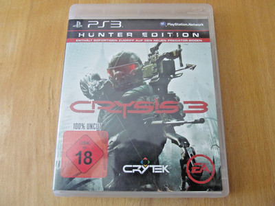 PS 3 - Playstation 3 - CRYSIS 3 - Hunter Edition
