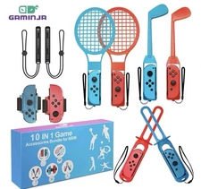 10 in 1 Switch Sports Accessories Kit Bundle for Nintendo Switch Oled Gift