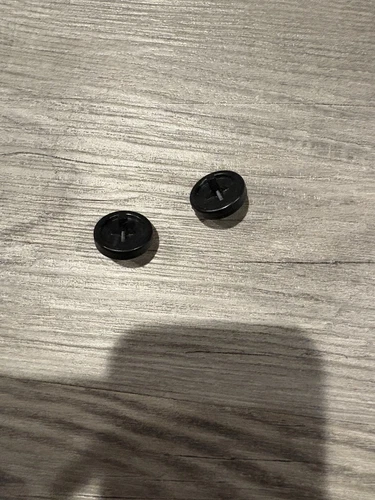 (2) GI Joe Original Vehicle Part Snow Cat Wheel Bogey  1985