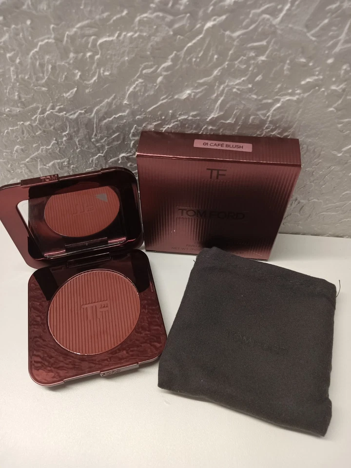 Rubor crema/crema Tom Ford (01 rubor café) 6 g/,21 oz tamaño completo nuevo en caja Foto 2 de 4