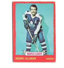 1973-74 O-Pee-Chee Hockey - NORM ULLMAN #27 MAPLE LEAFS Vintage OPC