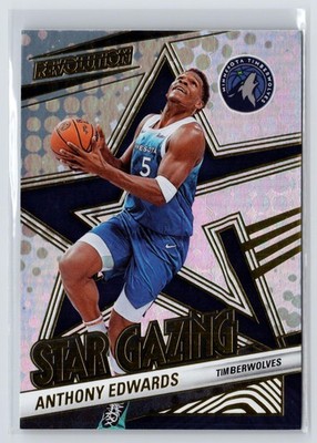 Anthony Edwards 2024-25 Panini Revolution Star Gazing Minnesota Timberwolves #22