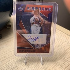 2020-21 Panini Chronicles Airborne Signatures Red Prizm Josh Hart #AIR-JHA Auto