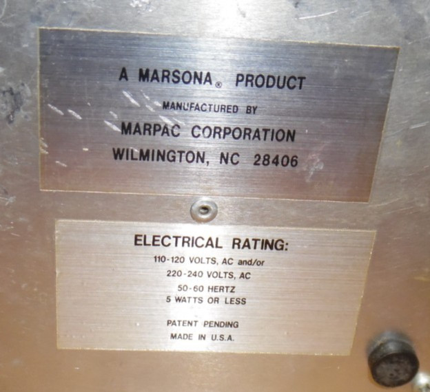 Dusty/Dirty Vintage Marsona 1200 Sound Conditioner For Sleep Surf Ran Waterfall