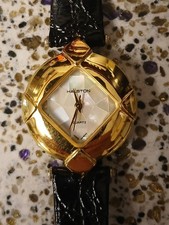 Vintage Halston Ladies Fashion Quartz Watch 318-2035 New Battery