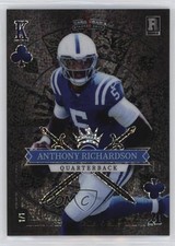 2023 5 Card Draw Stacked Deck King of Clubs 1/1 Anthony Richardson Rookie RC a8r. rookie card picture