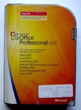 Microsoft Office Professional 2007, Upgrade Version w/ Key