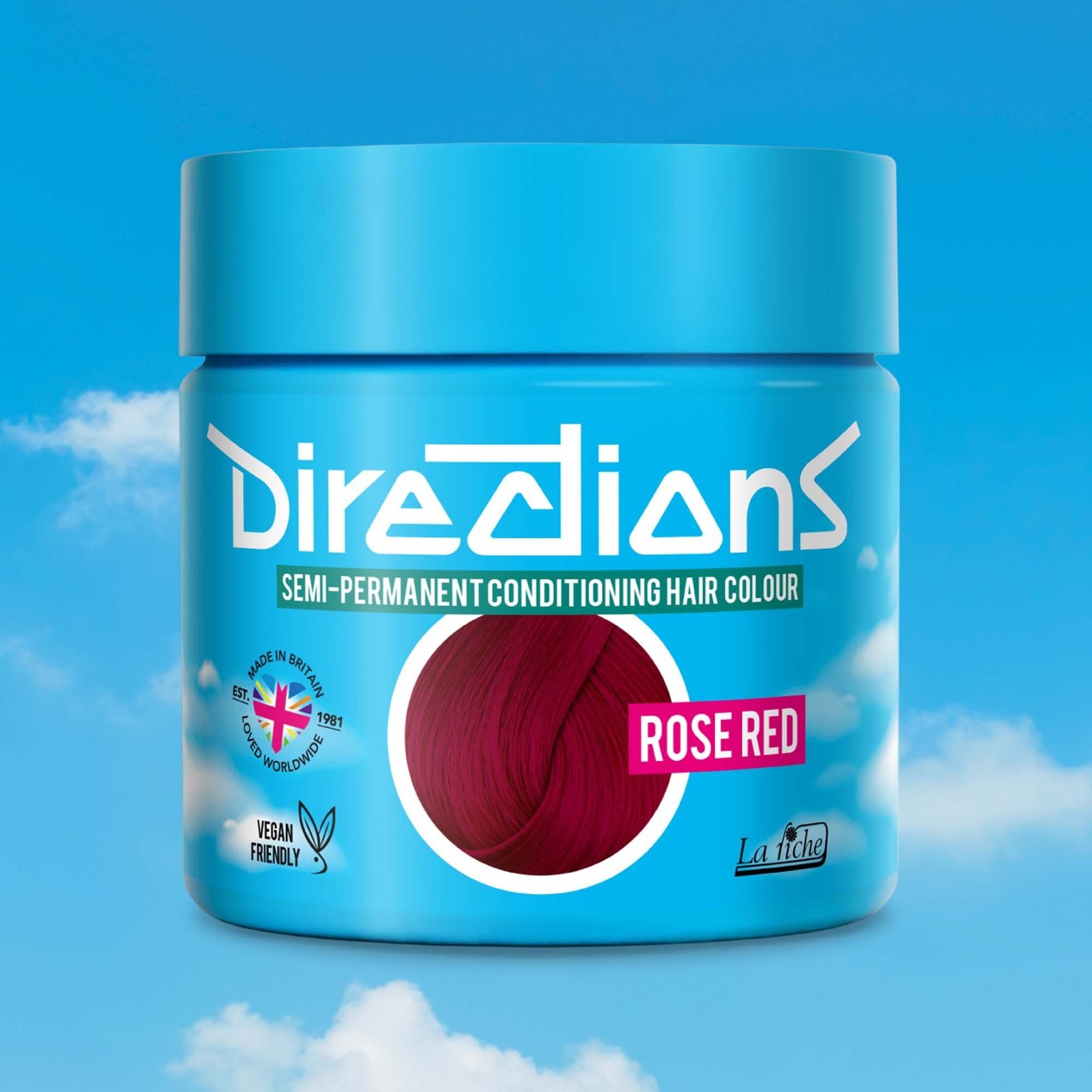 La Riche Directions Rose Red Semi-Permanent Conditioning Hair Dye 100ml