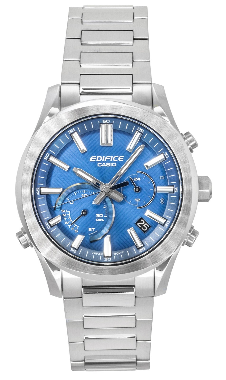 Casio Edifice Chronograph Blue Dial Solar 100M EQB-1300D-2A Men's Watch