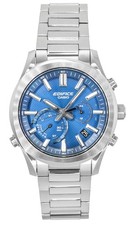 Casio Edifice Chronograph Blue Dial Solar 100M EQB-1300D-2A Men's Watch