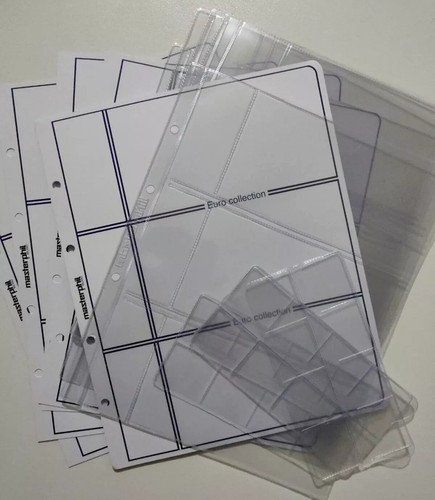 5 PAGINE  FOGLI D' ATTESA PER SERIETTE EURO COLLECTION MASTERPHIL  3 TASCHE - Foto 1 di 2