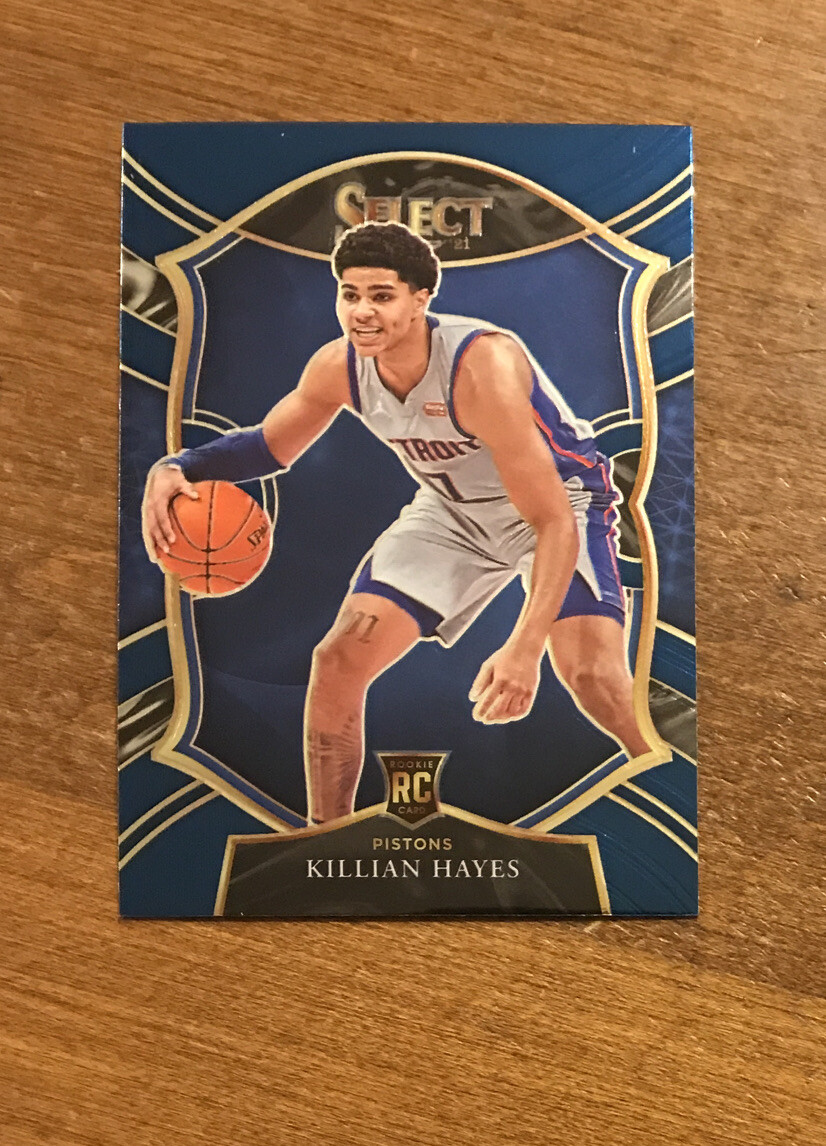 Killian Hayes 2020-21 Select Concourse Blue Rookie #67 Detroit Pistons RC