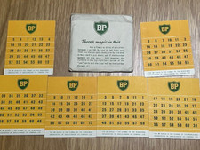 BP Petrol Magic Game 6 cards Doublesided with instuctions 94mm x 90mm