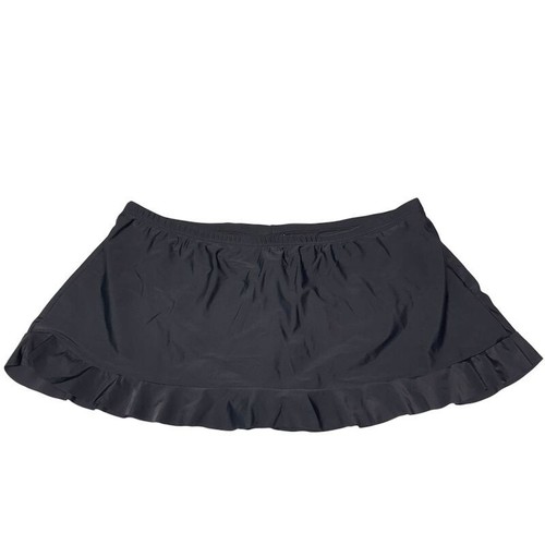 Apt. 9 Womens 18W Swim Skirt Bottom With Ruffle Hem Size EUC - Picture 2 of 7