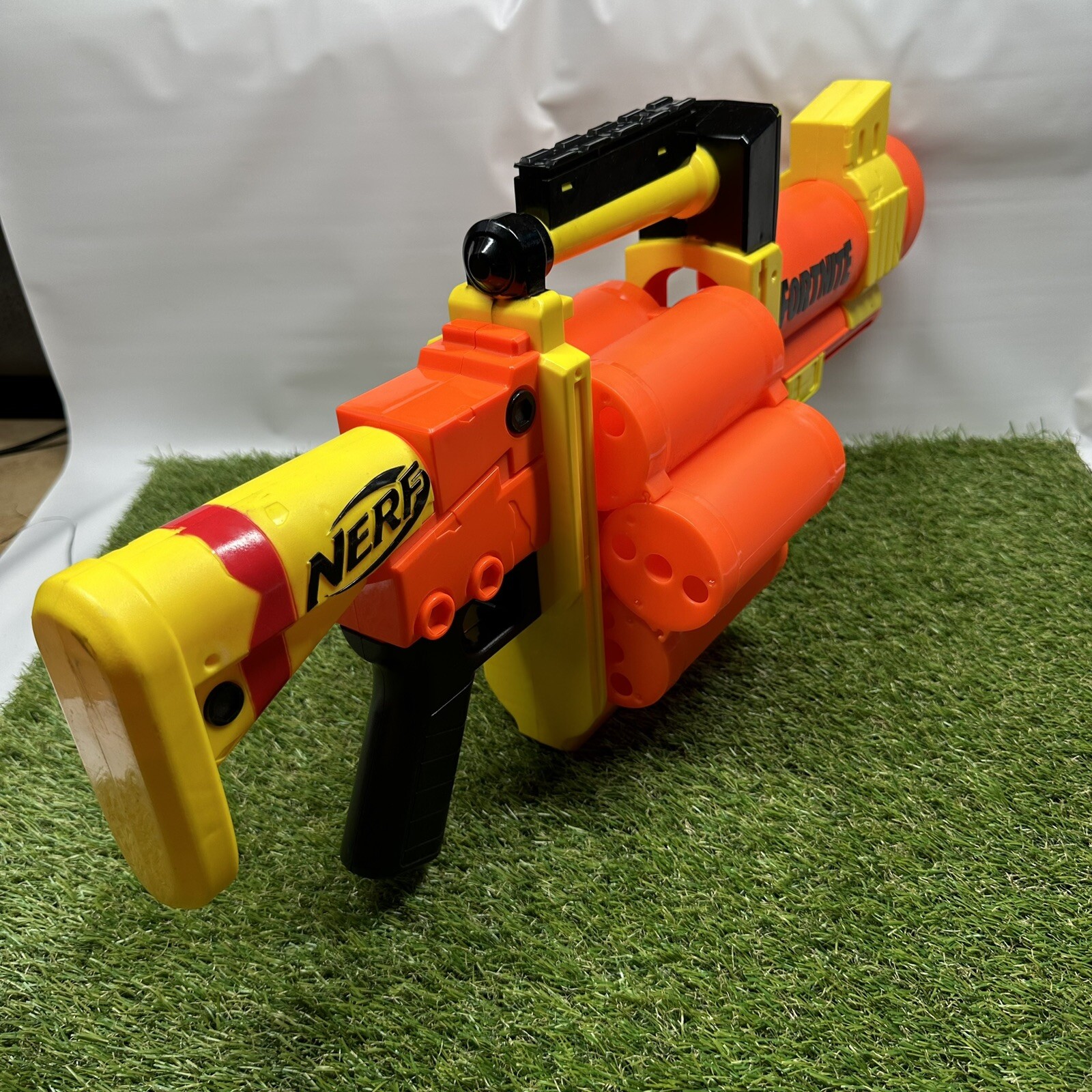 Nerf Gun Fortnite GL Blaster Grenade Launcher Boy's Toy Gun Gift Kid Foam  Rocket